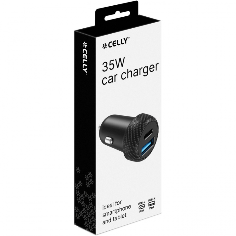 Celly Billaddare 1xUSB-C PD 1xUSB-A 35W