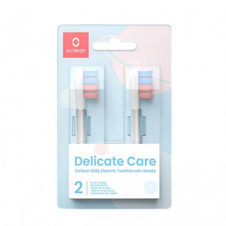 Oclean Børstehoveder Kids 2-Pak Hvid