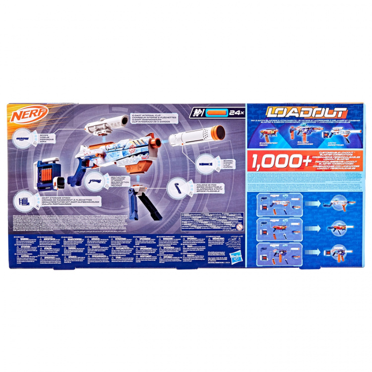 Nerf Loadout Arctic Zerostriker