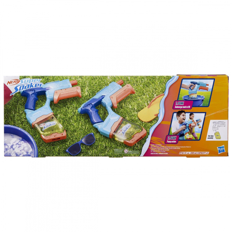 Nerf Super Soaker Dunk Fill 2 Stk Nerf Super Soaker Dunk Fill 2 Stk