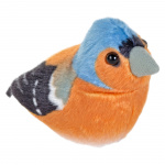 Wild Republic Bamse Bird with Sound 18 cm Bogfinke