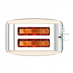 Taurus Brødrister Vintage 2 Skiver Cream Taurus Brødrister Vintage 2 Skiver Cream