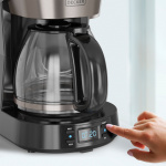 BLACK+DECKER Kaffemaskine LCD 12 Kopper