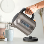 BLACK+DECKER Elkedel 1L 2200W Børstet Stål