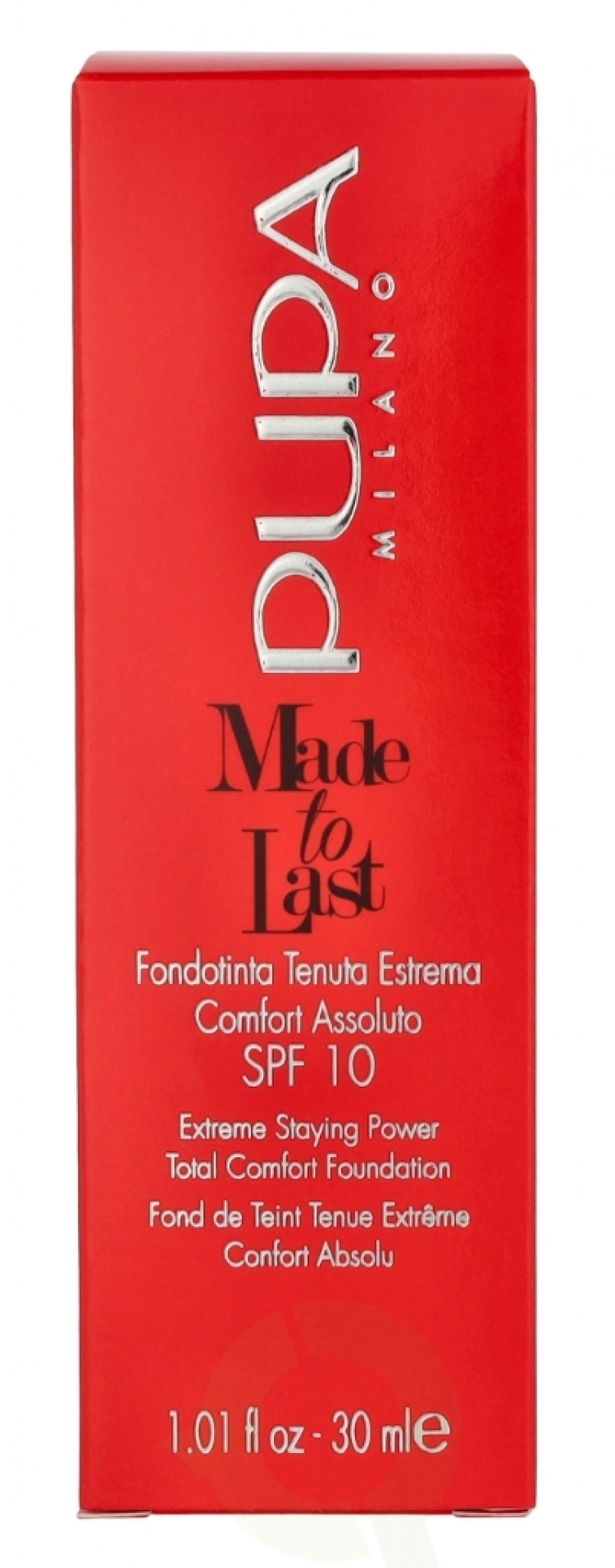 Pupa Milano Pupa Made To Last Total Comfort Foundation SPF10 30 ml #060 Golden Beige