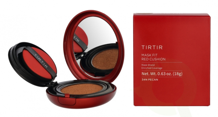 TirTir Mask Fit Red Cushion Foundation SPF40 18 g #34N Pecan