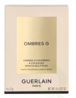 Guerlain Ombres G 4 Colors Eyeshadow Palette 8.8 g #910 Undressed Brown