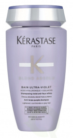Kerastase Blond Absolu Bain Ultra-Violet Shampoo 250 ml Lightened, Cool Blonde Or Grey Hair