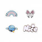 Onsala Charms Pimp Your Phone Metal og Plastik 4 stk