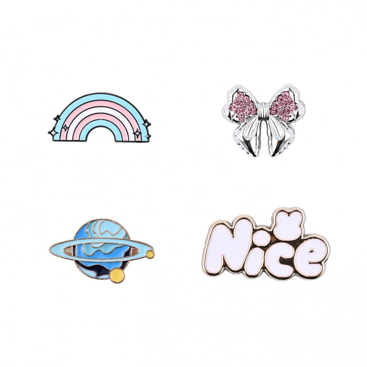 Onsala Charms Pimp Your Phone Metal og Plastik 4 stk