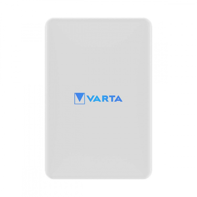 Varta Mag Pro trådløs powerbank 5.000 mAh - hvid udgave