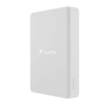 Varta Mag Pro trådløs powerbank 5.000 mAh - hvid udgave