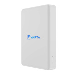 Varta Mag Pro trådløs powerbank 5.000 mAh - hvid udgave