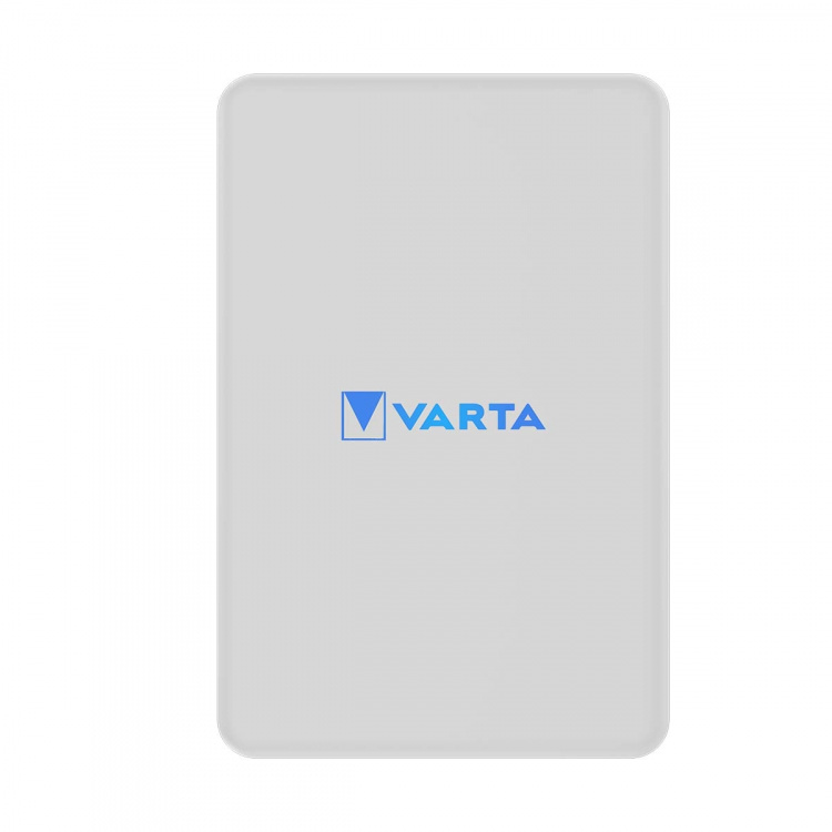 Varta Mag Pro trådløs powerbank 10.000 mAh - hvid udgave