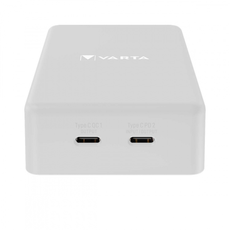Varta Mag Pro trådløs powerbank 10.000 mAh - hvid udgave