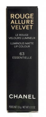Chanel Rouge Allure Velvet Luminous Matte Lip Colour 3.5 g #63 Essentielle