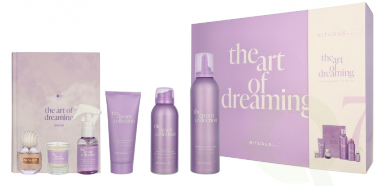 Rituals The Dream Collection Giftset 590 ml Candle 25g/Body Cream 100ml/Edp Spray 15ml/Dream Journal 1 piece/Shower Foam 250ml/Body Lotion 150ml