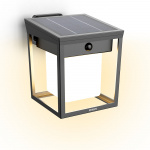 Philips Blaise Vägglampa Solcell LED 250/20lm Svart Philips Blaise Vägglampa Solcell LED 250/20lm Svart