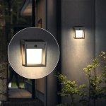 Philips Blaise Vägglampa Solcell LED 250/20lm Svart Philips Blaise Vägglampa Solcell LED 250/20lm Svart