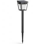 Philips Nissa Piedestal Solcell LED 250/20lm Svart