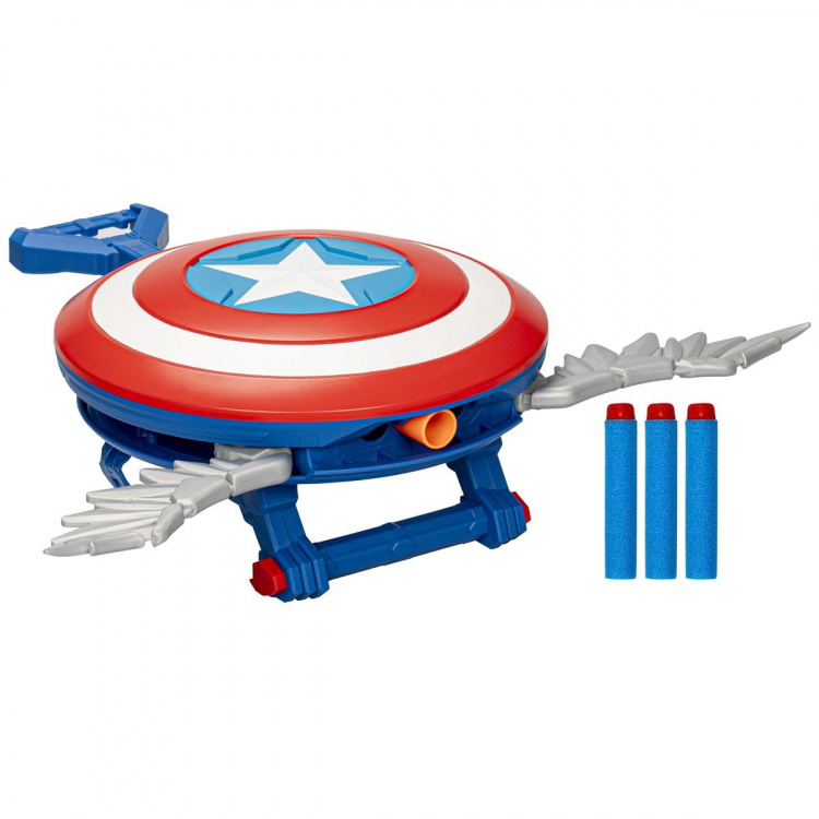 Marvel Avengers Captain America NWO Skyshot Blaster Marvel Avengers Captain America NWO Skyshot Blaster