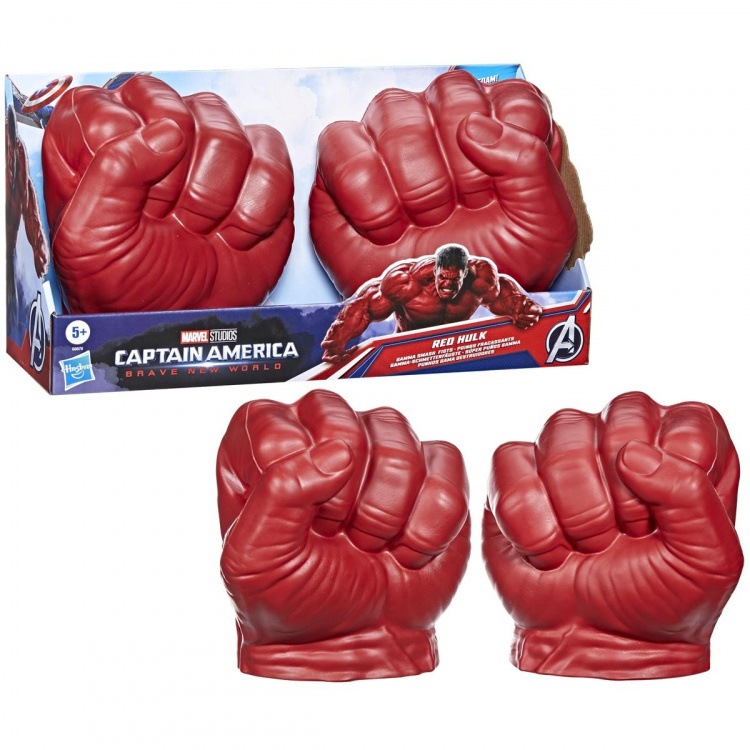Marvel Avengers Captain America NWO, Red Hulk Smash Fists Gamma Marvel Avengers Captain America NWO, Red Hulk Smash Fists Gamma