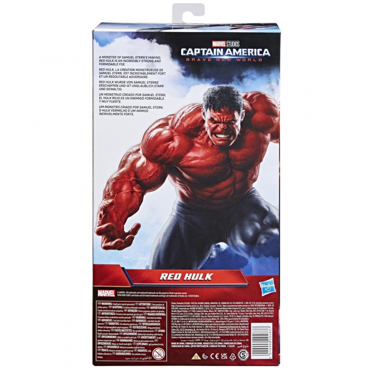 Marvel Avengers Titan Hero 12 Inch Deluxe Figure Red Hulk NWO Marvel Avengers Titan Hero 12 Inch Deluxe Figure Red Hulk NWO