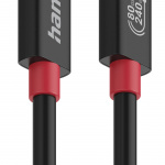 Hama Kabel USB-C USB 4.0 Gen4 80 Gbit/S 240W 1.0M Sort