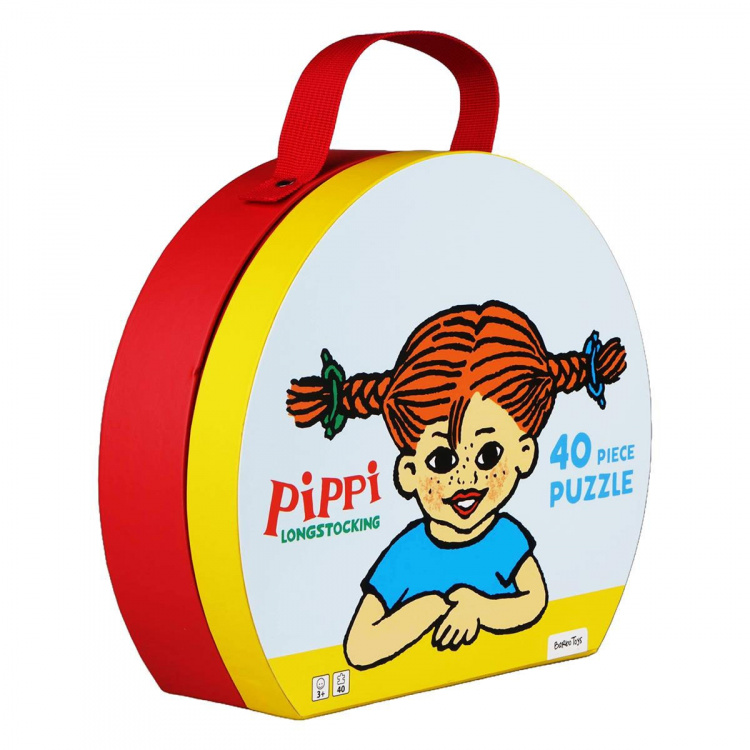 ASTRID LINDGREN Suitcase With 40 Pcs Puzzle