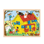 ASTRID LINDGREN Puslespil 24 Pcs Wooden Framed Puzzle