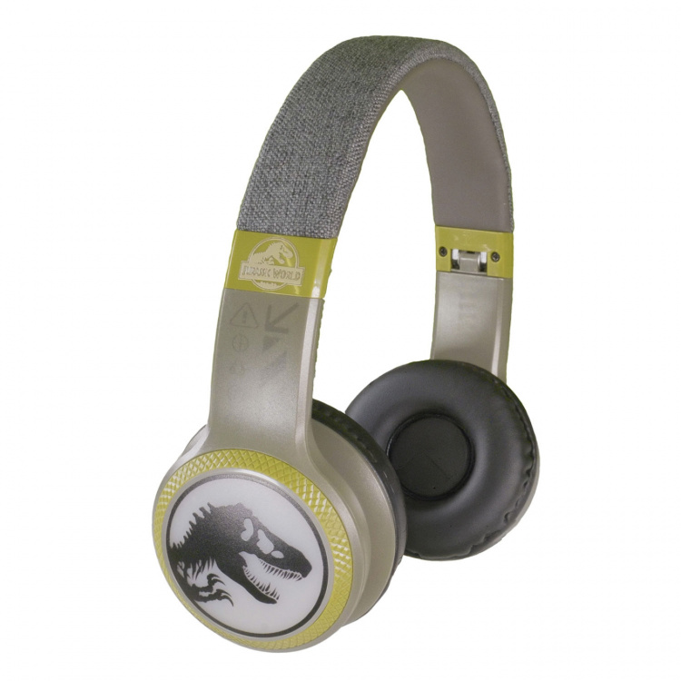 Jurassic World Hovedtelefon T-rex Trådløs LED On-Ear Jurassic World Hovedtelefon T-rex Trådløs LED On-Ear
