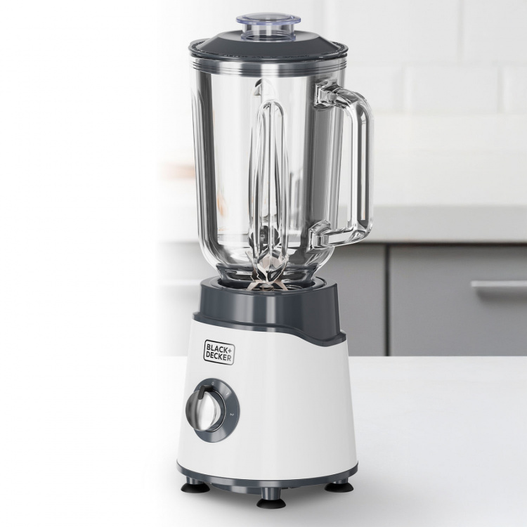 BLACK+DECKER Blender 1000W Hvid