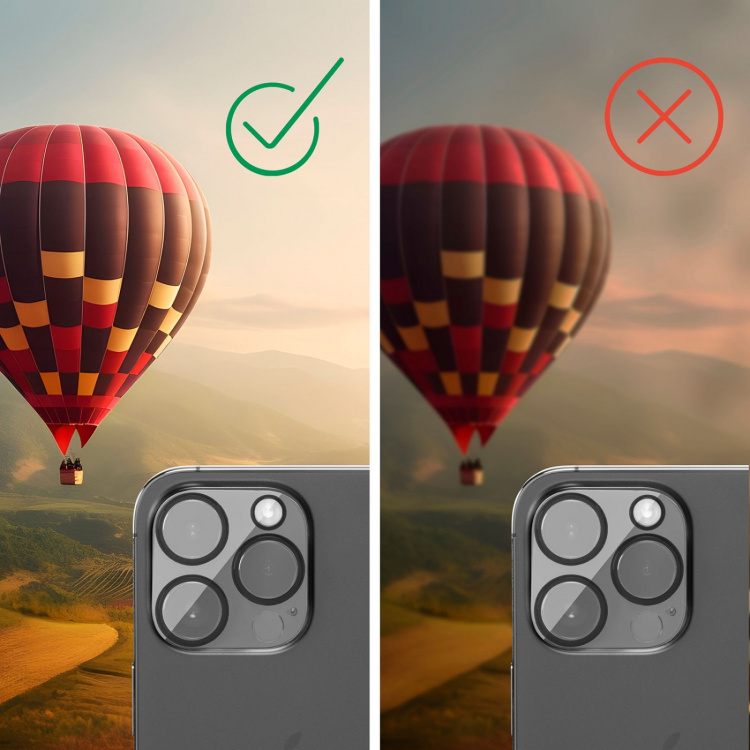 Hama Kamera Beskyttelsesglas iPhone 13 Pro/13 Pro Max Hama Kamera Beskyttelsesglas iPhone 13 Pro/13 Pro Max