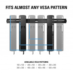 SANUS Vægophæng 51-80 VLT16-B2 Super Slim