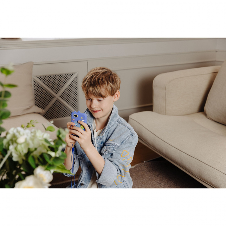 MINILENS Legetelefon Smartphone Blå MINILENS Legetelefon Smartphone Blå