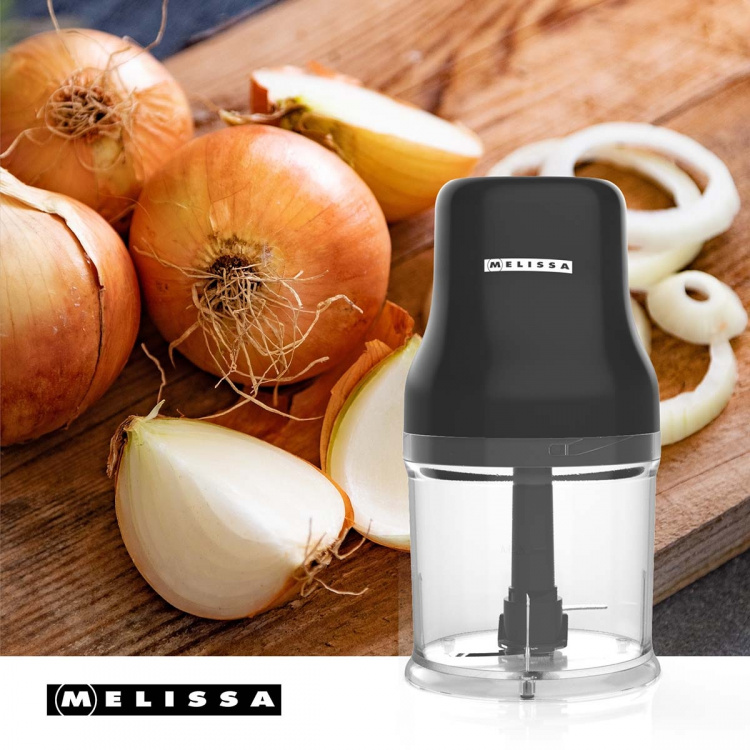 MELISSA Mini Food Chopper | 200 W | 0,5 l | 1-hastighed | Sort