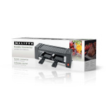 MELISSA Raclette / Gourmetsæt | 2 personer | 400 W | 23 x 10 cm | Non-stick belægning