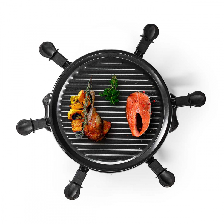 MELISSA Raclette / Gourmetsæt | 6 personer | 800 W | Ø 29 cm | Non-stick belægning