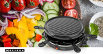 MELISSA Raclette / Gourmetsæt | 6 personer | 800 W | Ø 29 cm | Non-stick belægning