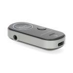 Nedis Bluetooth® Transmitter | Indgang til lyd- / video- / dataforbindelser: USB-C™ Female | Audio / video / dataforbindelser output: 1x 3.5 mm | SBC | Op til 1 enhed | Maksimal batteritid: 8.5 timer | Sort