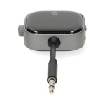 Nedis Bluetooth® Transmitter | Indgang til lyd- / video- / dataforbindelser: USB-C™ Female | Audio / video / dataforbindelser output: USB-C™ Female | SBC | Op til 2 enheder | Maksimal batteritid: 13 timer | Sort