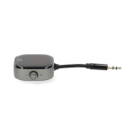 Nedis Bluetooth® Transmitter | Indgang til lyd- / video- / dataforbindelser: USB-C™ Female | Audio / video / dataforbindelser output: USB-C™ Female | SBC | Op til 2 enheder | Maksimal batteritid: 13 timer | Sort