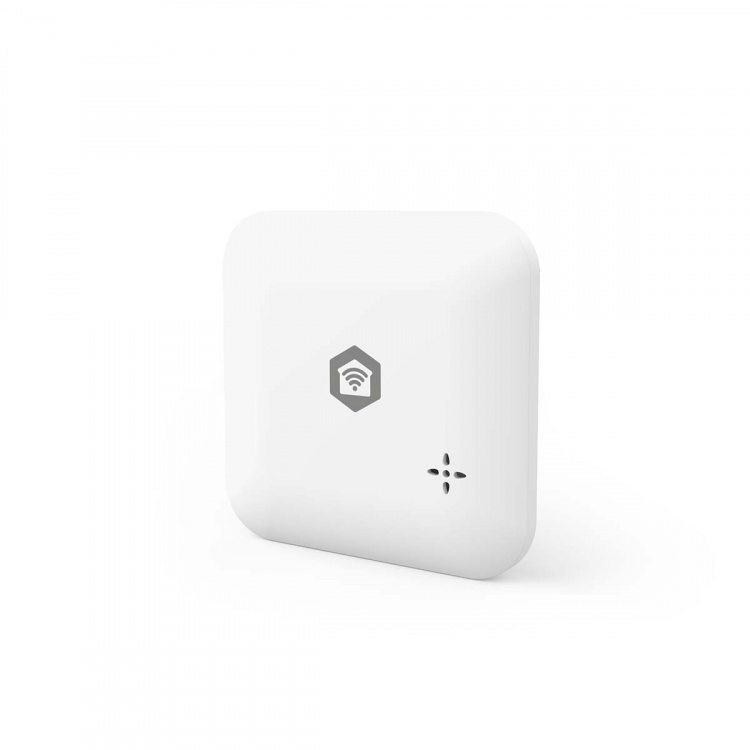 Nedis SmartLife Vand Detektor | Wi-Fi | Batteri | Udvidelse inkluderet | Maks. batteritid: 24 Måned | 80 dB | Hvid