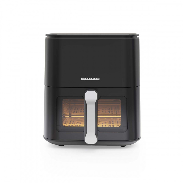 MELISSA Digital Hot Air Fryer XL | 5 l | 60-min timer | 8 forudindstillinger | Visningsvindue | Sort MELISSA Digital Hot Air Fryer XL | 5 l | 60-min timer | 8 forudindstillinger | Visningsvindue | Sort