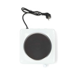 MELISSA Elektrisk kogeplade | 1500 W | Ø 18,5 cm | 6 varmeindstillinger | Skridsikre fødder | Hvid