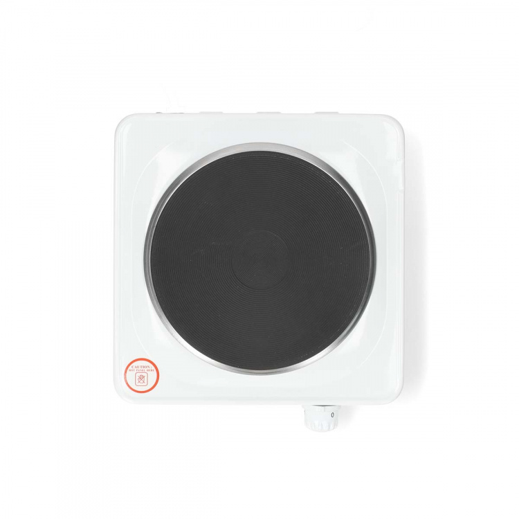 MELISSA Elektrisk kogeplade | 1500 W | Ø 18,5 cm | 6 varmeindstillinger | Skridsikre fødder | Hvid