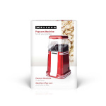 MELISSA Popcornmaskine | 60 g | 1200 W | 2 - 4 min | Rød/hvid MELISSA Popcornmaskine | 60 g | 1200 W | 2 - 4 min | Rød/hvid