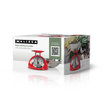 MELISSA Retro køkkenvægt | analog | metalhus | aftagelig skål | maks. 5 kg | 25 grams intervaller | Rød