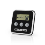 MELISSA Kødtermometer | op til 250°C | Alarmtimer | LCD-display