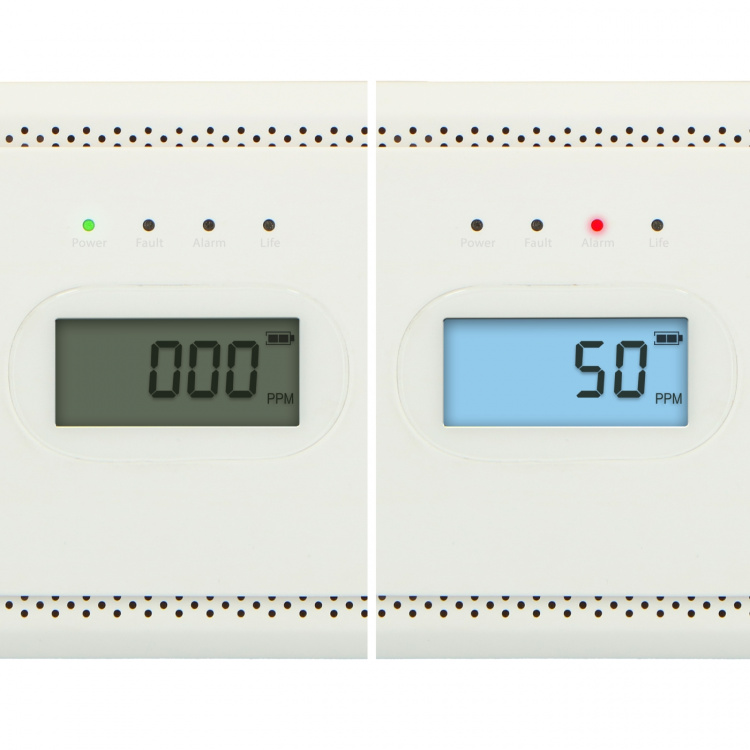Alecto Kuliltealarm med 10 års driftstid for sensor og display